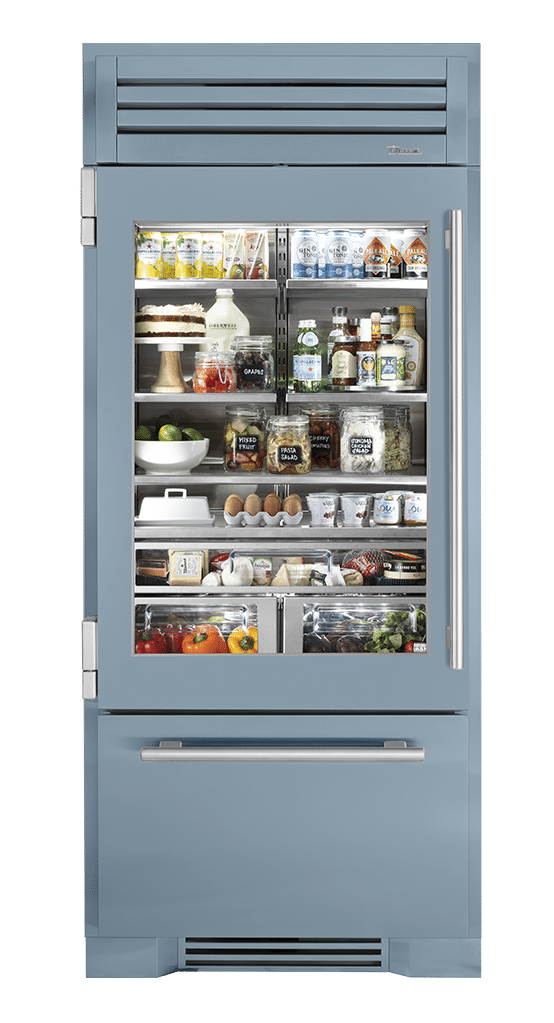 Refrigerator with Bottom Freezer, Left Hinged, Bluestone TR36RBFLSGA152H04