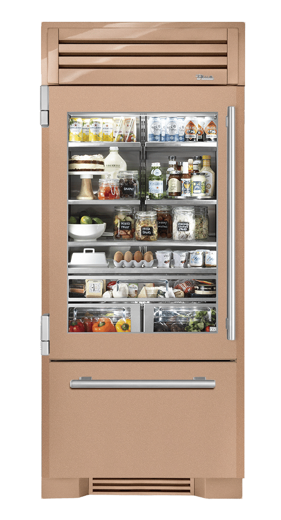Refrigerator with Bottom Freezer, Left Hinged, Champagne TR36RBFLSGA179H04
