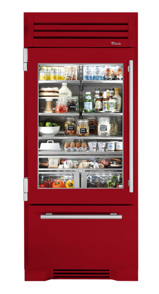 Refrigerator with Bottom Freezer, Left Hinged, Crimson TR36RBFLSGA193H04