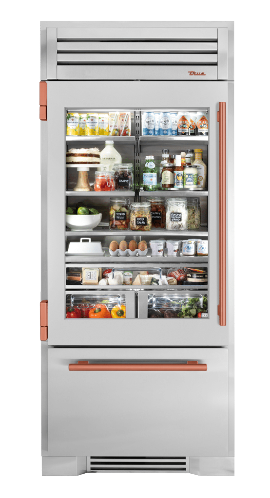 Refrigerator with Bottom Freezer, Left Hinged, Color Match, Copper Hardware TR36RBFLSGAXXXH03