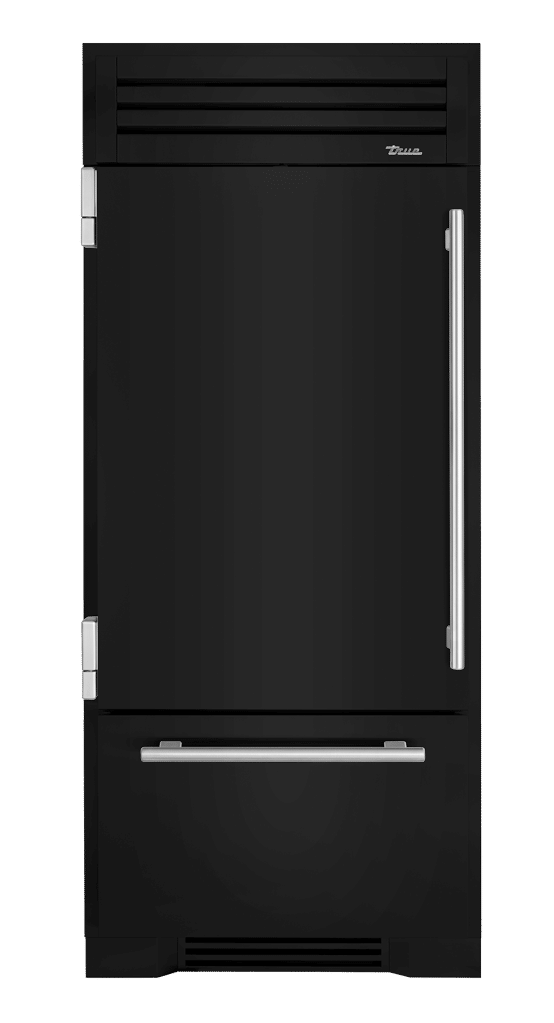 Refrigerator with Bottom Freezer, Left Hinged, Gloss Black TR36RBFLSSA044H04
