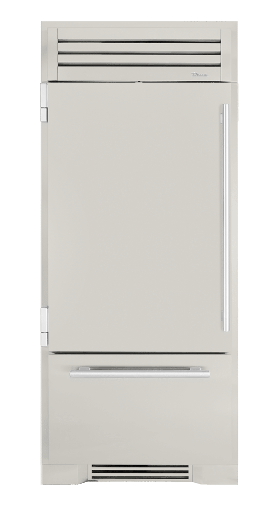 Refrigerator with Bottom Freezer, Left Hinged, Antique White, Chrome Hardware TR36RBFLSSA050H02