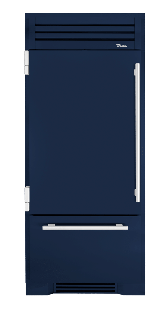 Refrigerator with Bottom Freezer, Left Hinged, Cobalt, Chrome Hardware TR36RBFLSSA078H02