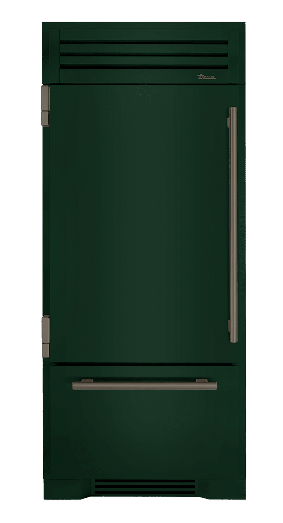 Refrigerator with Bottom Freezer, Left Hinged, Emerald, Pewter Hardware TR36RBFLSSA086H05