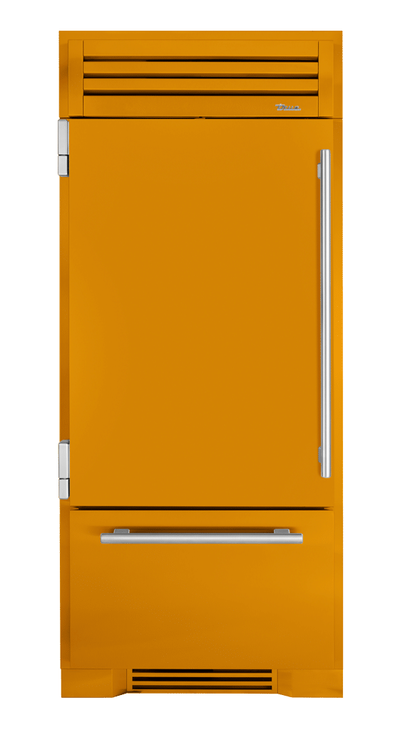 Refrigerator with Bottom Freezer, Left Hinged, Saffron TR36RBFLSSA103H04