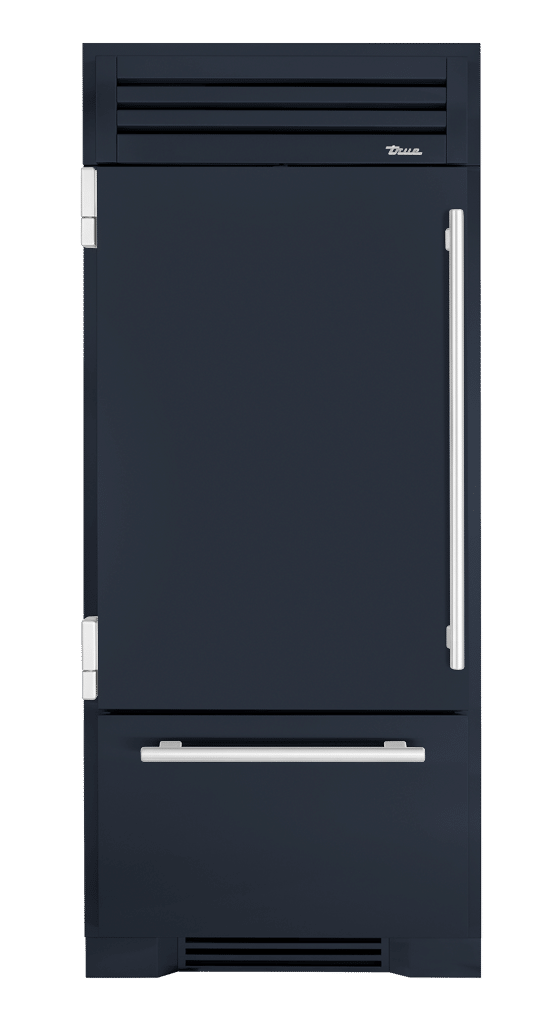Refrigerator with Bottom Freezer, Left Hinged, Juniper, Chrome Hardware TR36RBFLSSA104H02