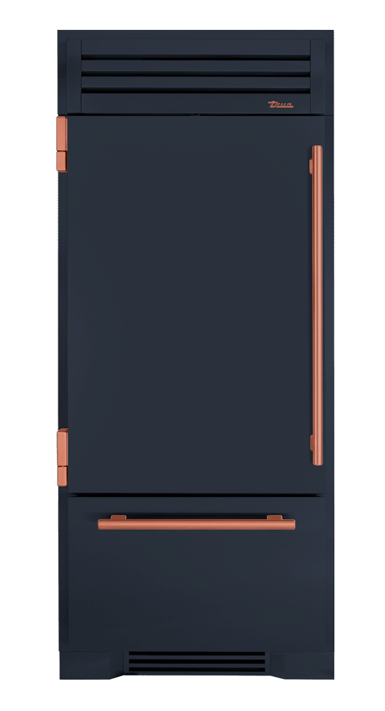 Refrigerator with Bottom Freezer, Left Hinged, Juniper, Copper Hardware TR36RBFLSSA104H03