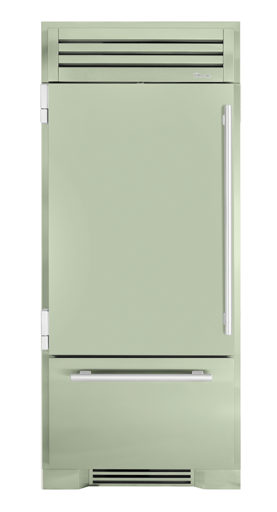 Refrigerator with Bottom Freezer, Left Hinged, Sage, Chrome Hardware TR36RBFLSSA129H02