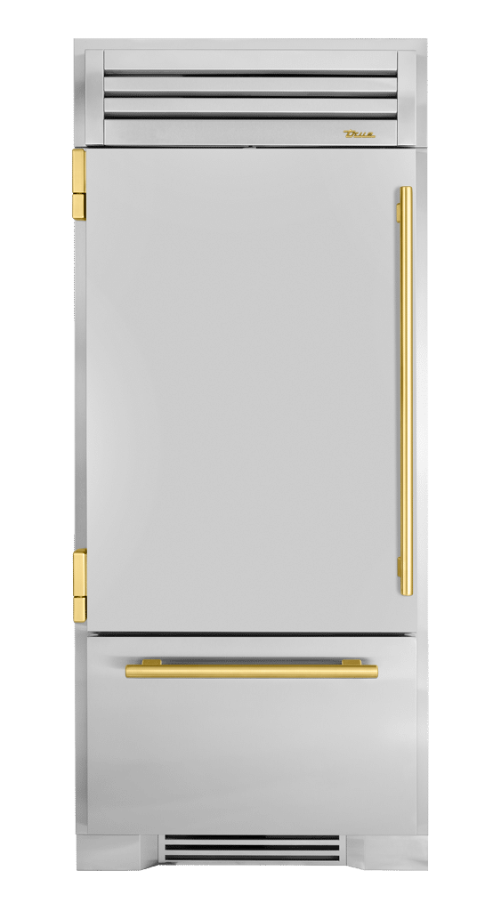 Refrigerator with Bottom Freezer, Left Hinged, Brass Hardware TR36RBFLSSAH01
