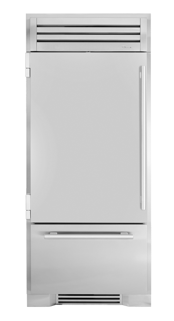 Refrigerator with Bottom Freezer, Left Hinged, Color Match, Chrome Hardware TR36RBFLSSAXXXH02