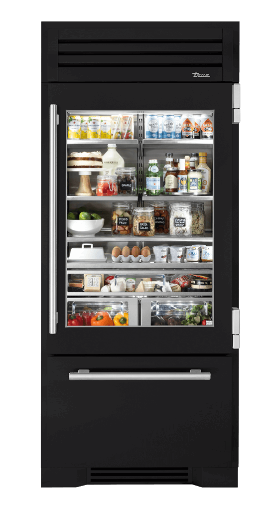 Refrigerator with Bottom Freezer, Right Hinged, Matte Black TR36RBFRSGA027H04