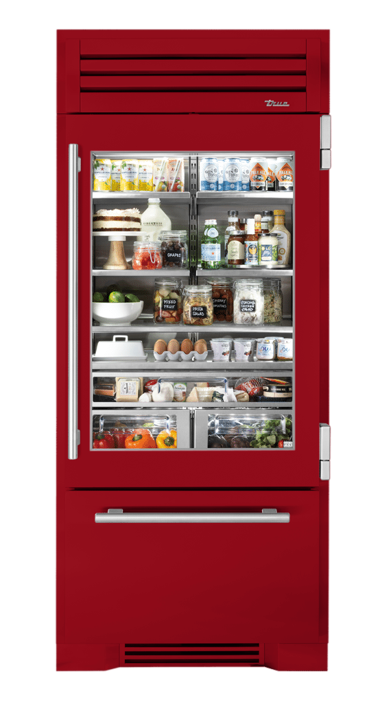 Refrigerator with Bottom Freezer, Right Hinged, Crimson TR36RBFRSGA193H04