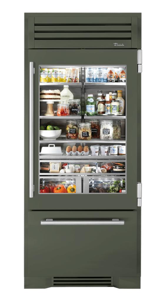 Refrigerator with Bottom Freezer, Right Hinged, Olive TR36RBFRSGA238H04
