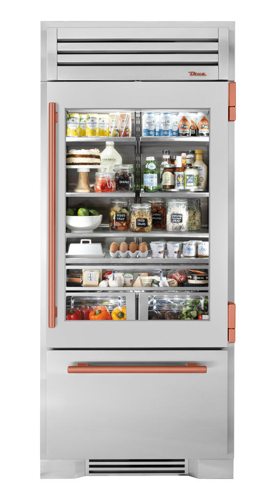 Refrigerator with Bottom Freezer, Right Hinged, Copper Hardware TR36RBFRSGAH03