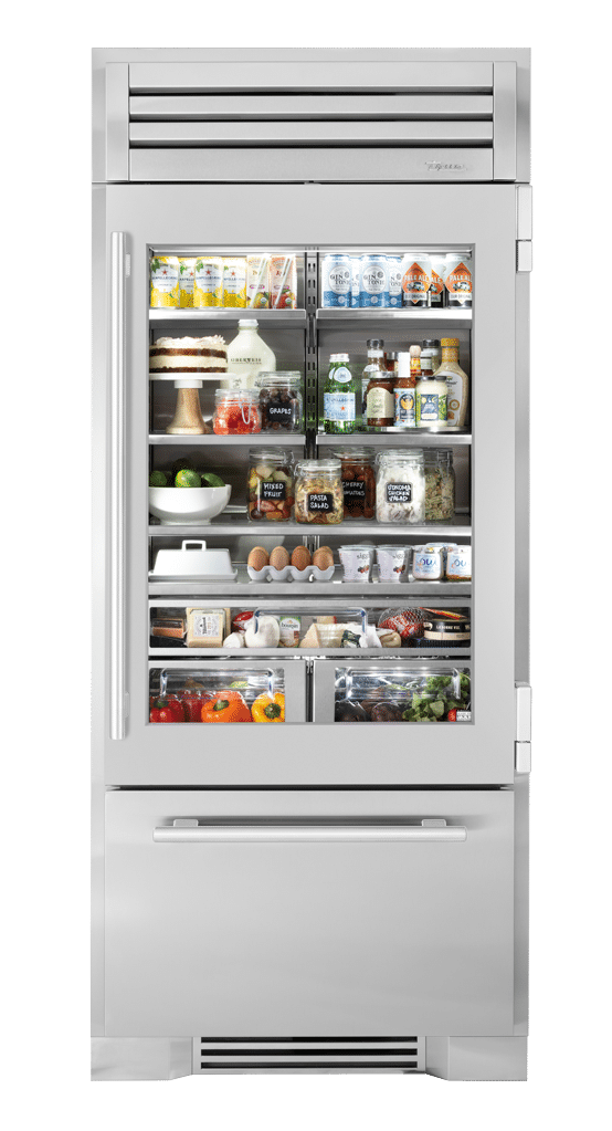 Refrigerator with Bottom Freezer, Right Hinged, Color Match, Chrome Hardware TR36RBFRSGAXXXH02