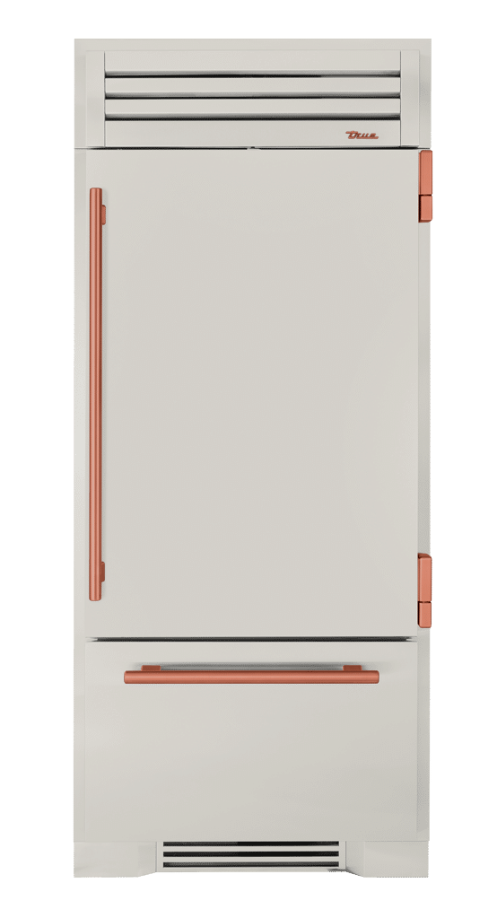 Refrigerator with Bottom Freezer, Right Hinged, Antique White, Copper Hardware TR36RBFRSSA050H03