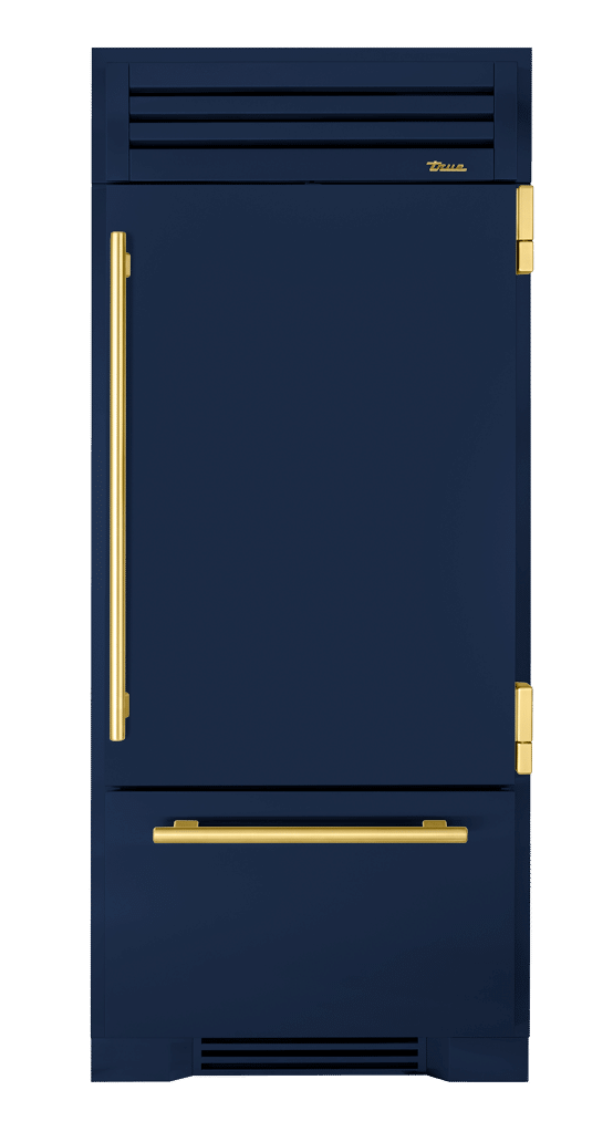 Refrigerator with Bottom Freezer, Right Hinged, Cobalt, Brass Hardware TR36RBFRSSA078H01