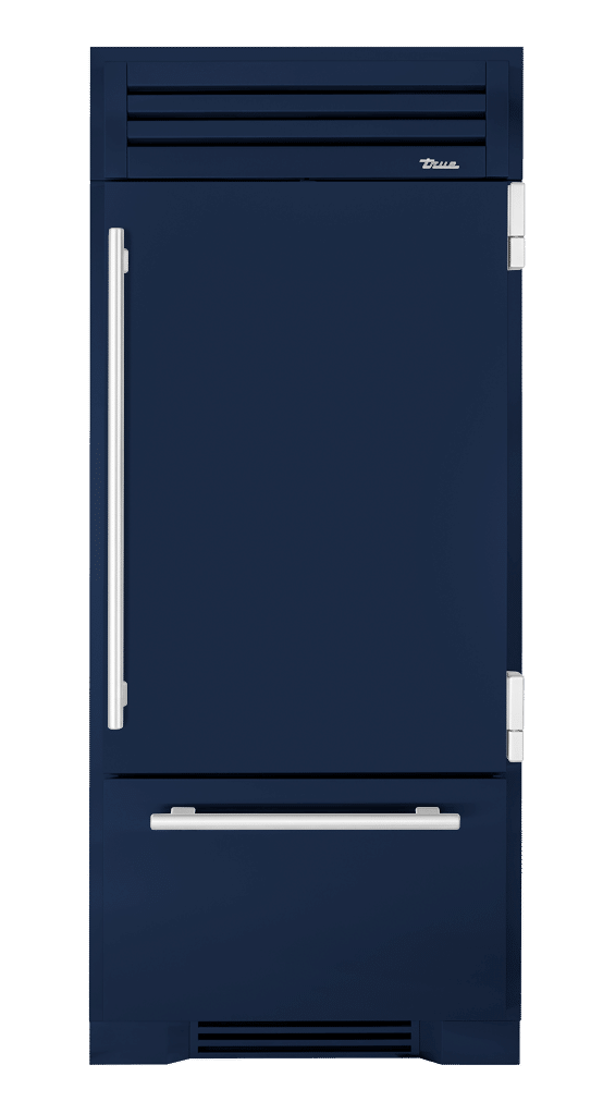 Refrigerator with Bottom Freezer, Right Hinged, Cobalt, Chrome Hardware TR36RBFRSSA078H02