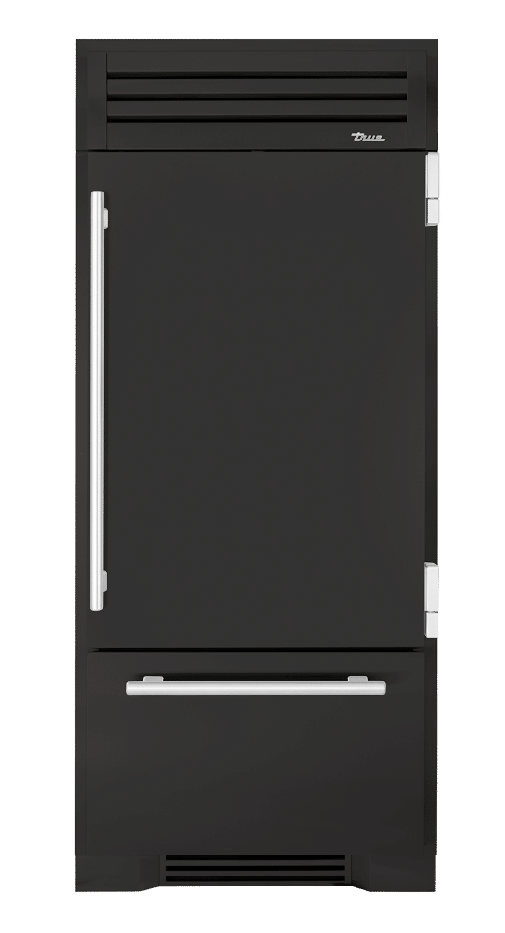 Refrigerator with Bottom Freezer, Right Hinged, Ultra Matte Black, Chrome Hardware TR36RBFRSSA085H02