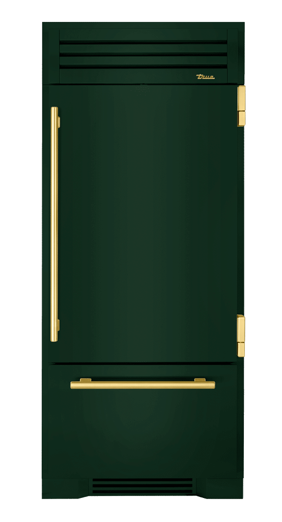 Refrigerator with Bottom Freezer, Right Hinged, Emerald, Brass Hardware TR36RBFRSSA086H01