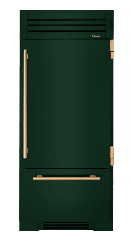 Refrigerator with Bottom Freezer, Right Hinged, Emerald, Gold Hardware TR36RBFRSSA086H08