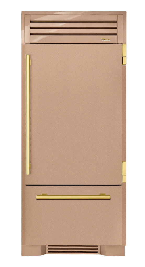 Refrigerator with Bottom Freezer, Right Hinged, Champagne, Brass Hardware TR36RBFRSSA179H01