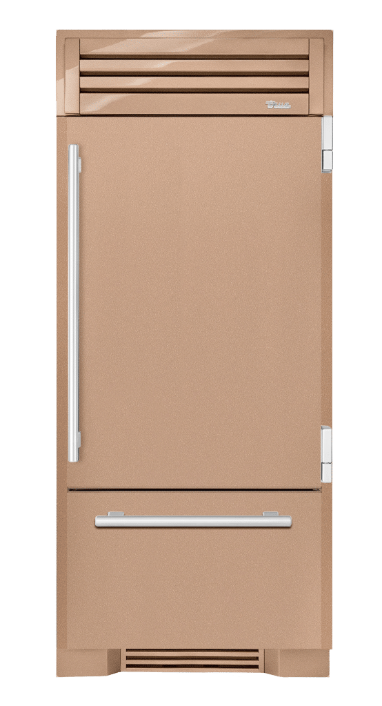 Refrigerator with Bottom Freezer, Right Hinged, Champagne, Chrome Hardware TR36RBFRSSA179H02