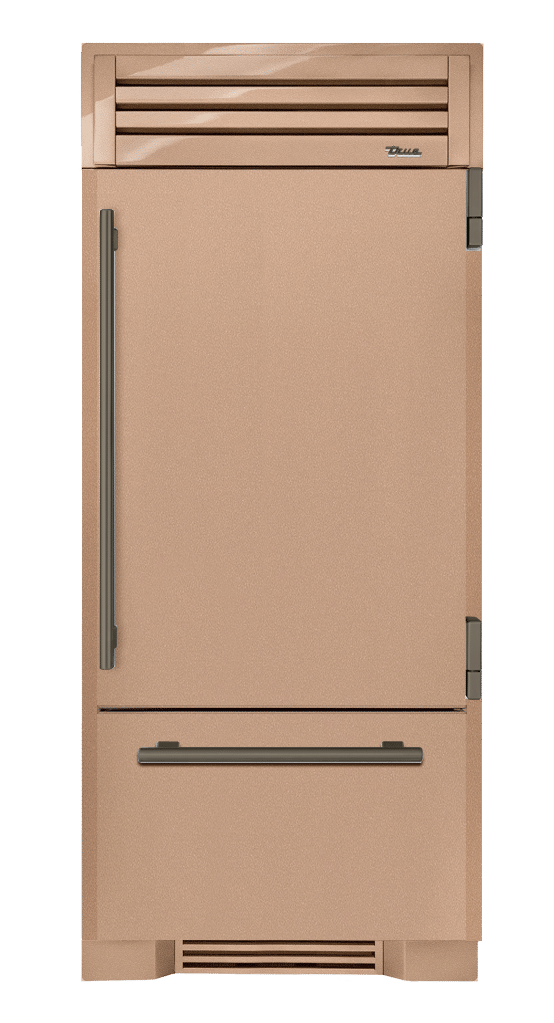 Refrigerator with Bottom Freezer, Right Hinged, Champagne, Pewter Hardware TR36RBFRSSA179H05