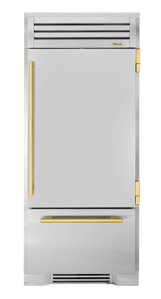 Refrigerator with Bottom Freezer, Right Hinged, Brass Hardware TR36RBFRSSAH01