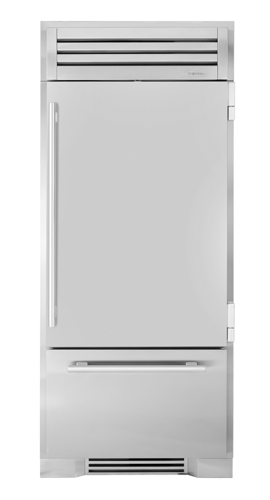 Refrigerator with Bottom Freezer, Right Hinged, Chrome Hardware TR36RBFRSSAH02