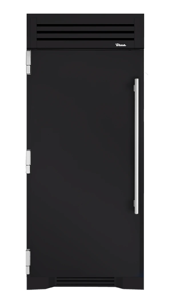Refrigerator Column, Left Hinged, Matte Black TR36REFLSSC027H04