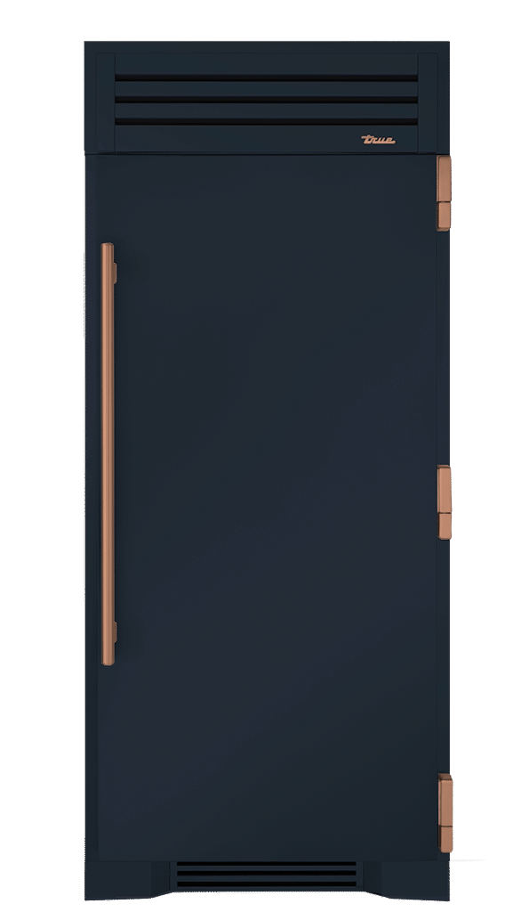 Refrigerator Column, Right Hinged, Juniper, Copper Hardware TR36REFRSSC104H03