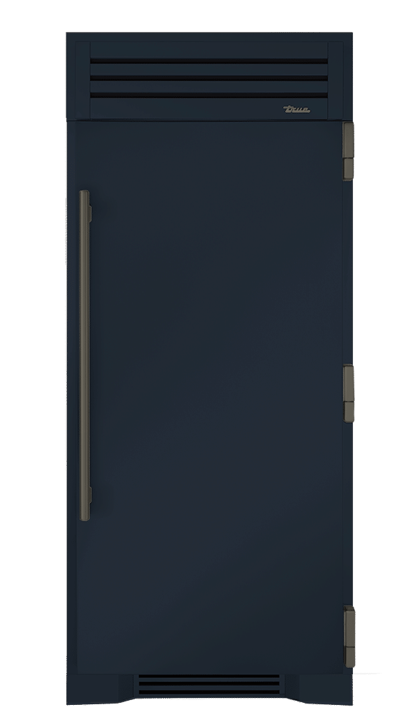 Refrigerator Column, Right Hinged, Juniper, Pewter Hardware TR36REFRSSC104H05