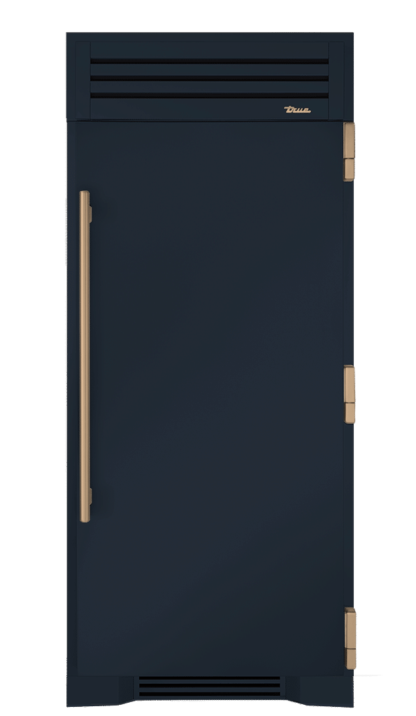 Refrigerator Column, Right Hinged, Juniper, Gold Hardware TR36REFRSSC104H08