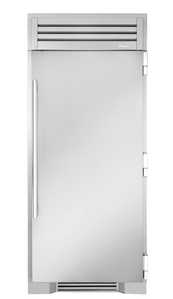 Refrigerator Column, Right Hinged, Chrome Hardware TR36REFRSSCH02