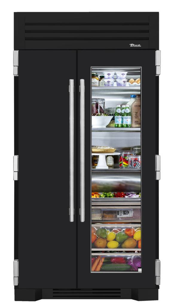 Side-by-Side, Matte Black, Pewter Hardware TR42SBSSGC027H05