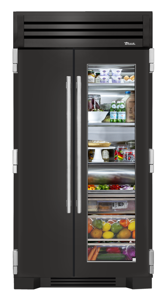 Side-by-Side, Ultra Matte Black, Pewter Hardware TR42SBSSGC085H05