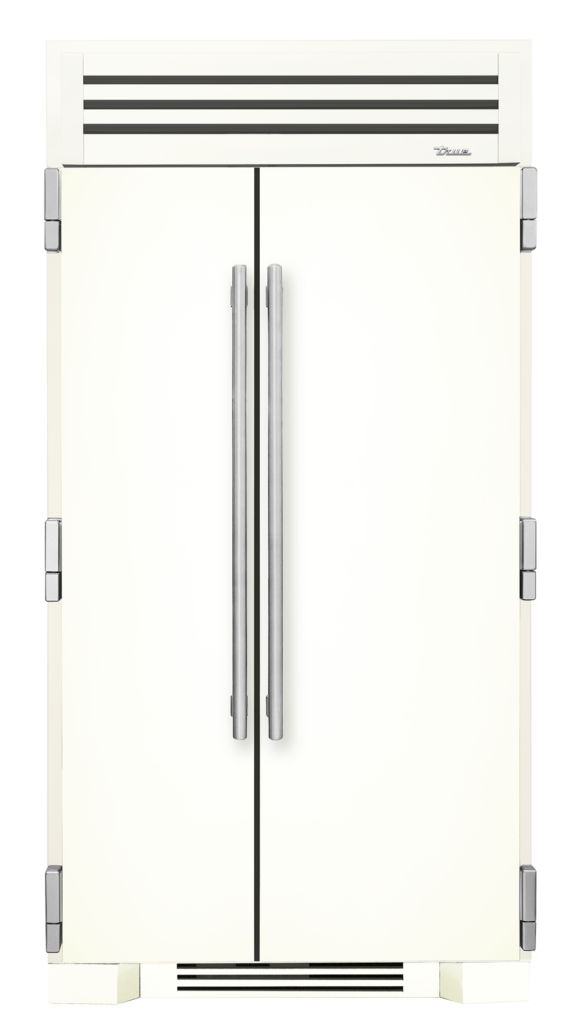 Side-by-Side, Matte White, Chrome Hardware TR42SBSSSC030H02