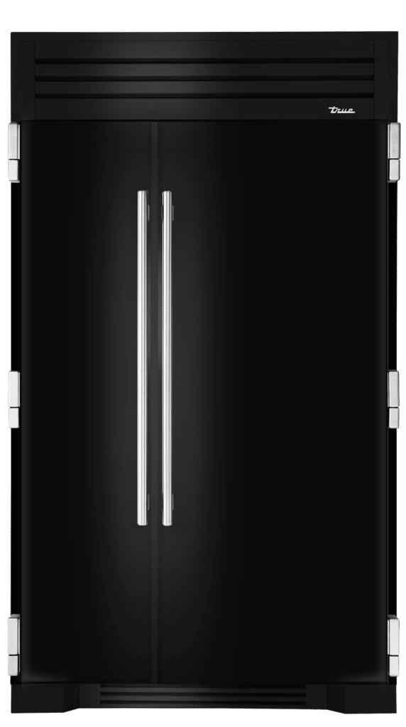 Side-by-Side, Gloss Black, Pewter Hardware TR48SBSSSC044H05