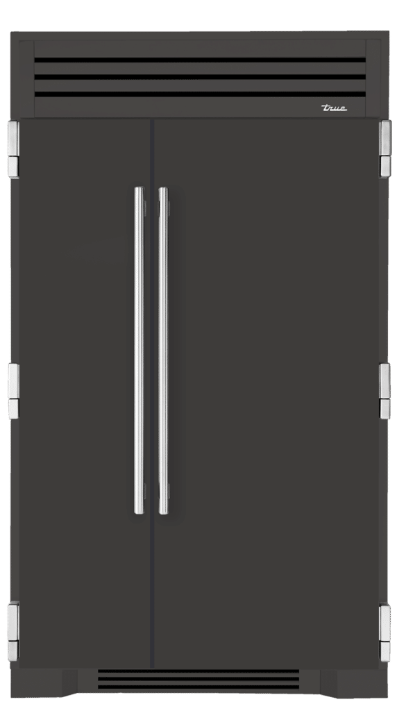 Side-by-Side, Ultra Matte Black, Chrome Hardware TR48SBSSSC085H02