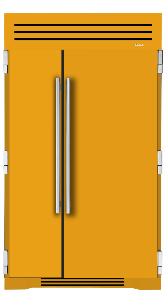 Side-by-Side, Saffron, Pewter Hardware TR48SBSSSC103H05