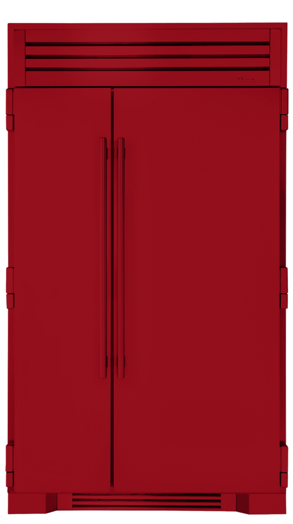 Side-by-Side, Crimson, Brass Hardware TR48SBSSSC193H01