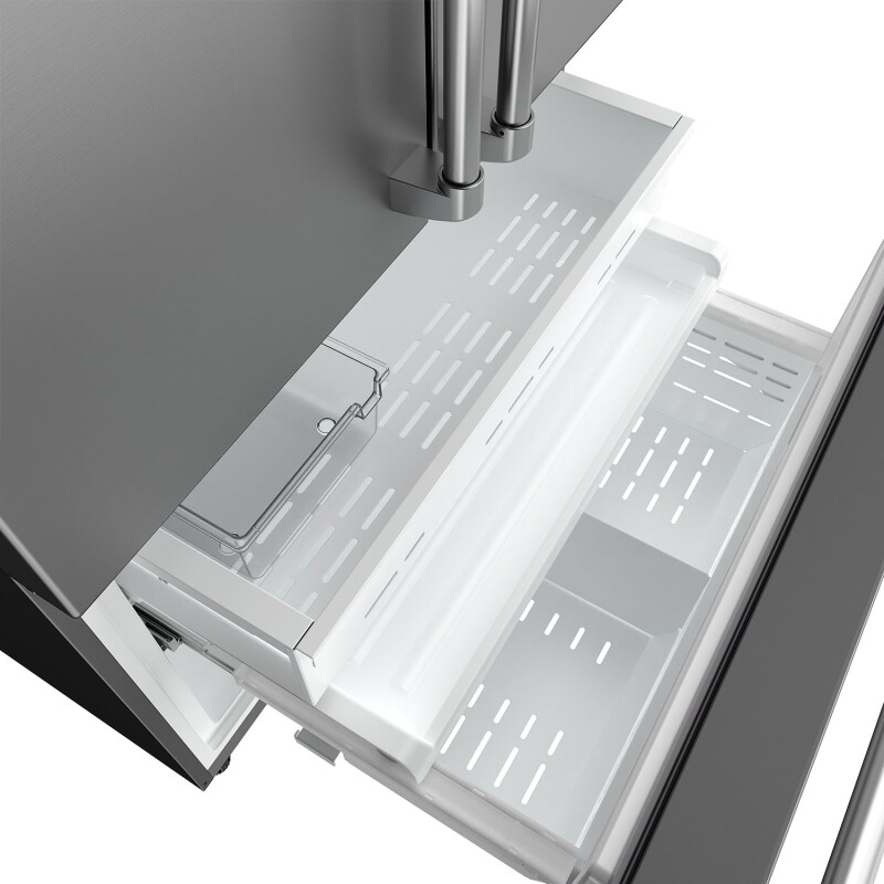 36 Inch Counter Depth Freestanding French Door Refrigerator With Internal Water And Ice TRF3603FD