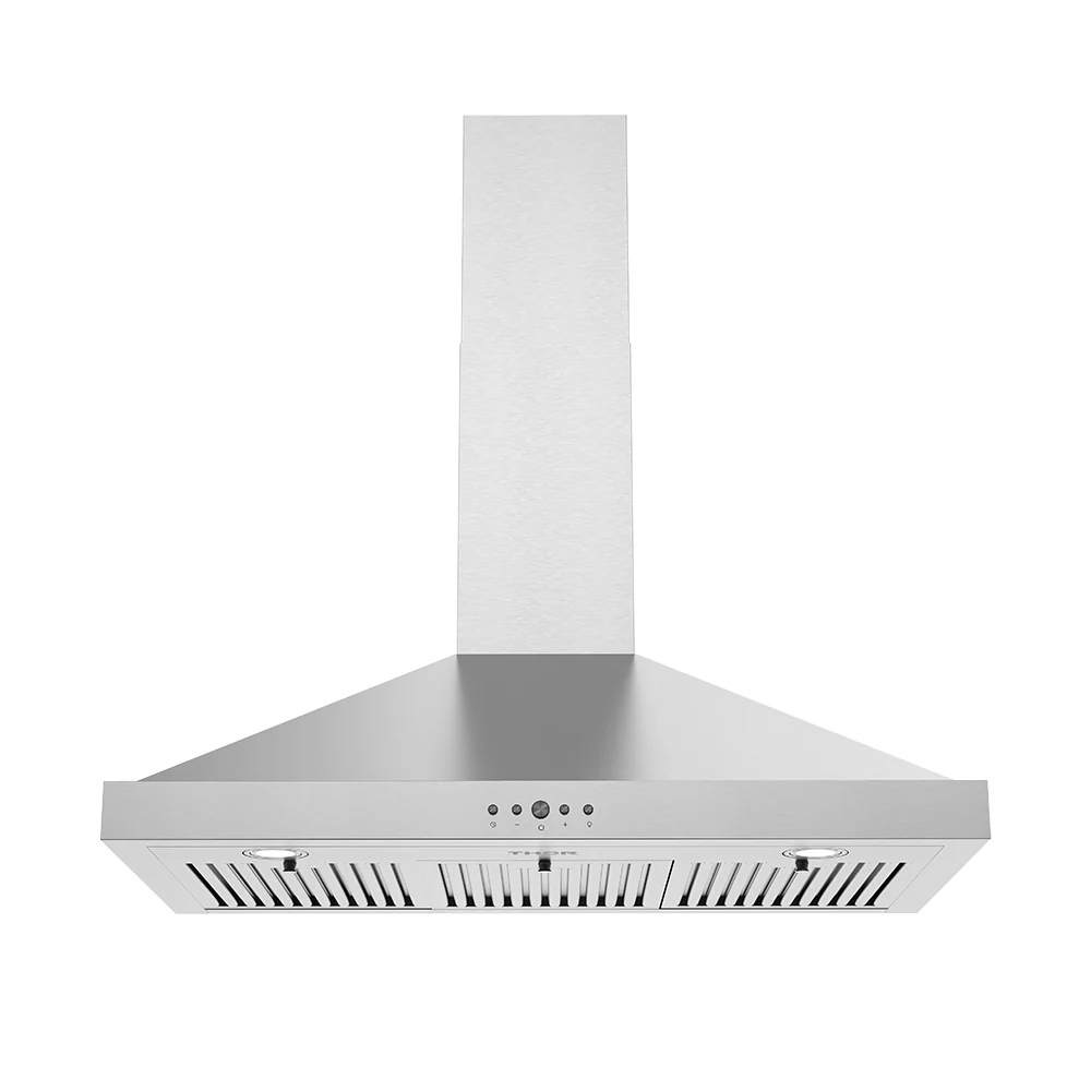 36 Inch Wall Mounted Chimney Range Hood With 350 Cfm TRH3635