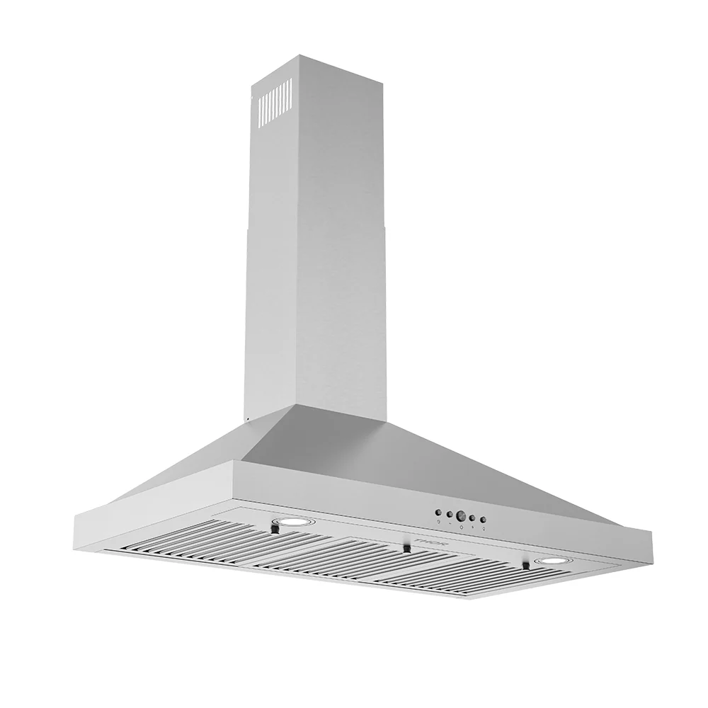 36 Inch Wall Mounted Chimney Range Hood With 350 Cfm TRH3635