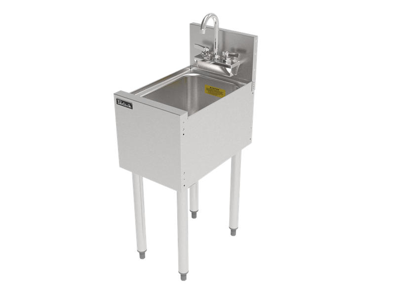 Any efficient bar needs a place close to the bartender to dispose of wet waste. TS12DSSTK
