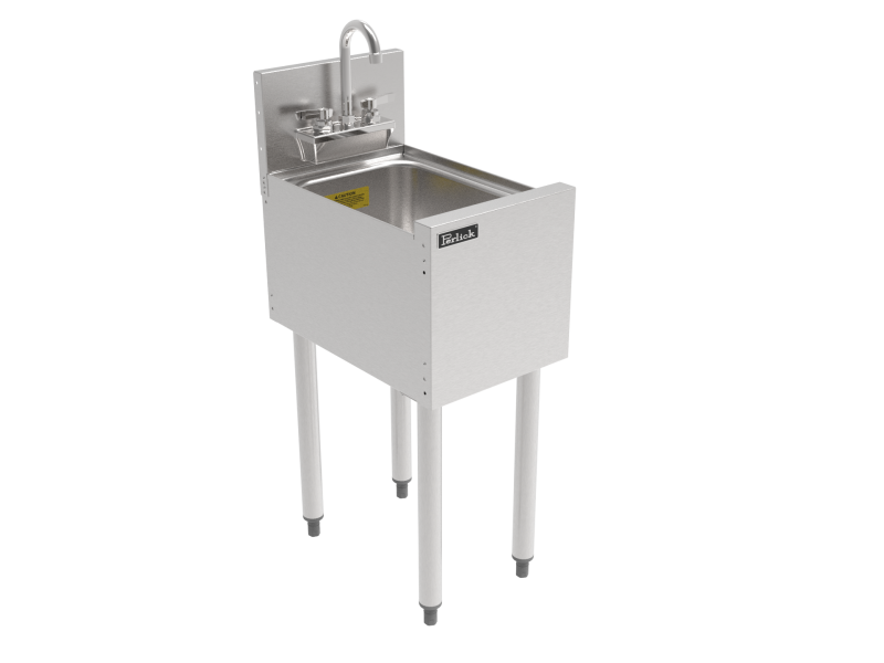 Any efficient bar needs a place close to the bartender to dispose of wet waste. TS12DSSTK