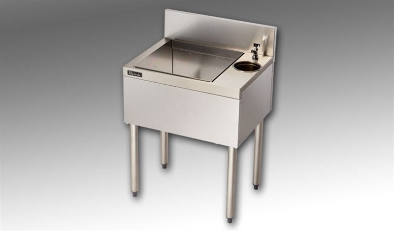 24" Freezer cabinet. This Ice Cream Center Cabinet is an Underbar module for a drop-in ice cream unit (model no. 8000B Ice Cream Freezer - must be ordered separately) Includes a 5" diameter d