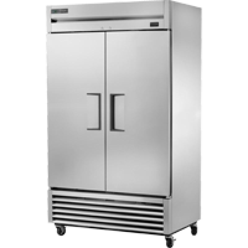 Reach-In Solid Swing Door Stainless Steel Refrigerator with Hydrocarbon Refrigerant TS43HC