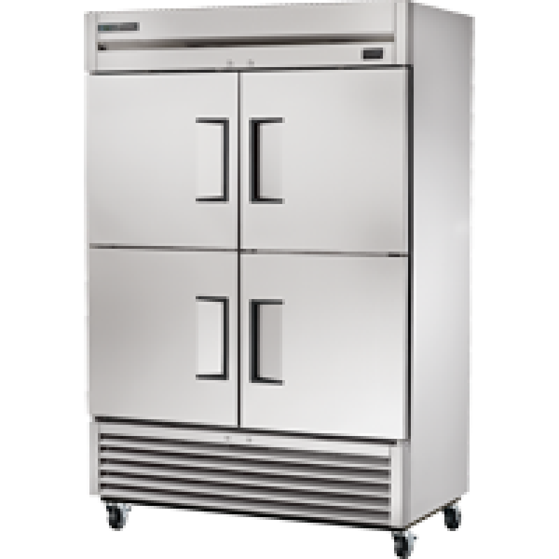 Reach-In Solid Half Swing Door Stainless Steel Refrigerator with Hydrocarbon Refrigerant TS494HC